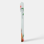 Mignon design floral de luxe de Lévrier Afghan (Côté gauche)