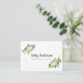 Mignon élégant moderne du carte de visite | de (Debout devant)