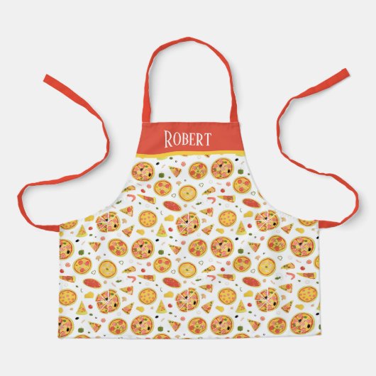 mignon enfants unisex cuire tablier à pizza (Recto)