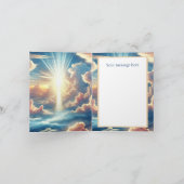 Mignon envoyé par l'Ange du Ciel ajouter un messag (Intérieur)