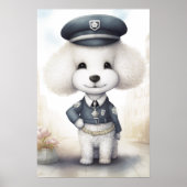 Mignon et Original : Affiche d'agent de police can (Devant)
