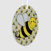 Mignon gaffez l'abeille avec le motif (devant)