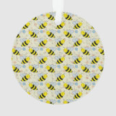 Mignon gaffez l'abeille avec le motif (dos)