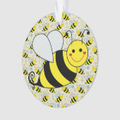 Mignon gaffez l'abeille avec le motif (devant)