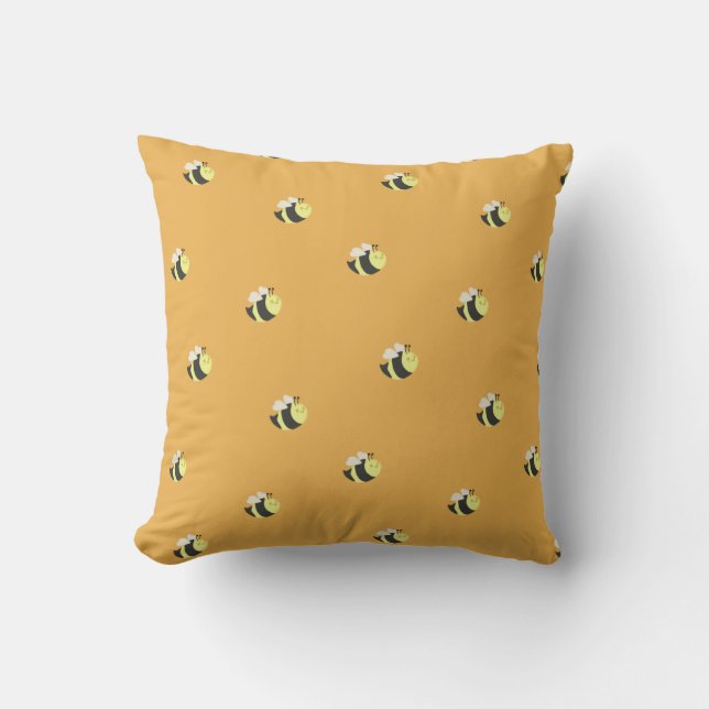 Mignon gaffez le coussin d'abeille (Recto)
