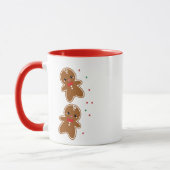 mignon GINGERBREAD GARÇON tasse de Noël personnali (Gauche)