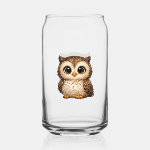 Mignon Hibou Fluffy Gros Yeux Dessin Animé Art Num