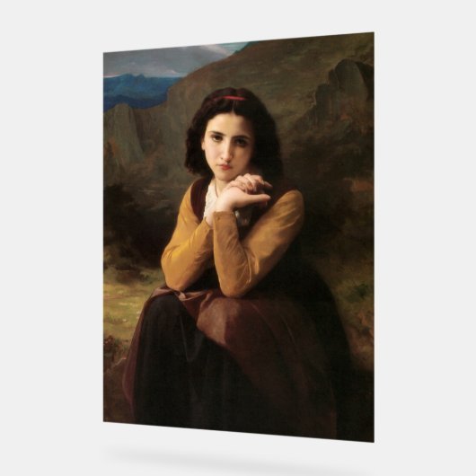 Mignon Innocence d'une adolescente, Bouguereau (Angle)