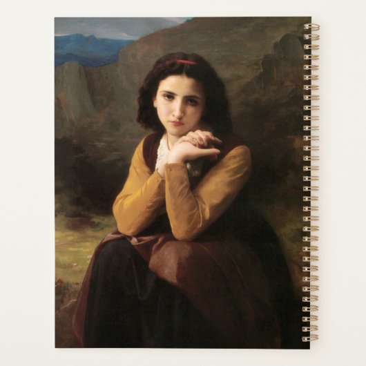 Mignon Innocence d'une adolescente, Bouguereau (Dos)