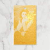 Mignon Innocence of Adolescent Girl, Bouguereau Cadeaulabels (Voorkant)