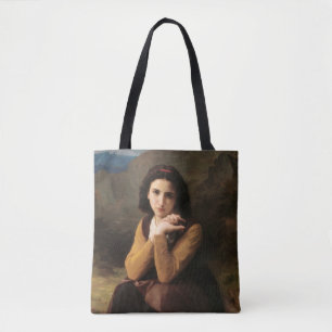 Mignon Innocence of Adolescent Girl, Bouguereau Draagtas