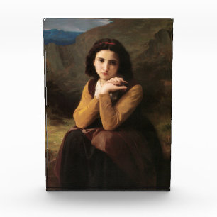 Mignon Innocence of Adolescent Girl, Bouguereau Fotoblokken
