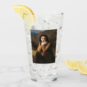 Mignon Innocence of Adolescent Girl, Bouguereau Glas