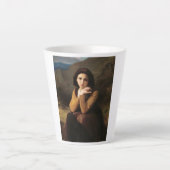 Mignon Innocence of Adolescent Girl, Bouguereau Latte Mok (Voorkant)