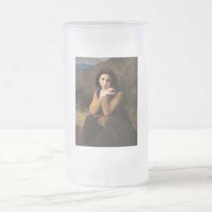 Mignon Innocence of Adolescent Girl, Bouguereau Matglas Bierpul
