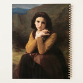 Mignon Innocence of Adolescent Girl, Bouguereau Planner (Achterkant)