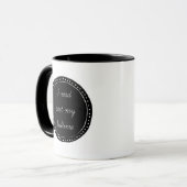 Mignon j'ai lu après ma tasse de café heure du (Devant gauche)