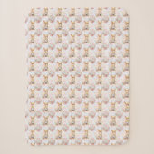Mignon Lapin de Pâques Couverture Sherpa (Devant)