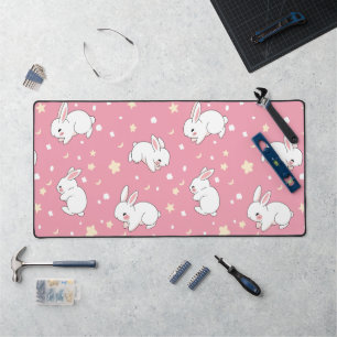 Mignon Lapin Kawaii Doodle Rose