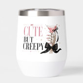Mignon mais effrayant Halloween Coquette Rose (Arrière)
