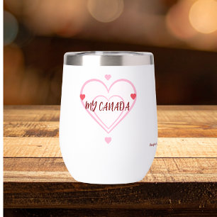 Mignon 'Mon Canada' Personnalisez les rouges et le
