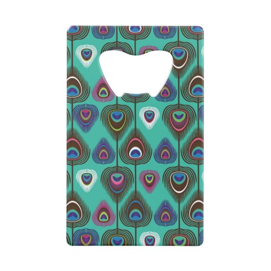 mignon motif en plumes de paon (Devant)