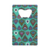 mignon motif en plumes de paon (Dos)