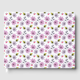 Mignon motif floral abeille esthétique Cottagecore