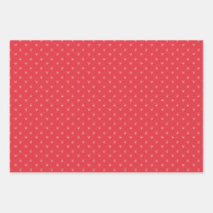 Mignon motif ruban d'amour sans couture papier d'e