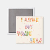 Mignon Motivation Positive | Aimant Carré (Recto/Verso)