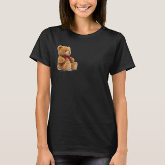 Mignon ours en peluche classique Art T-Shirt graph