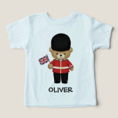 Mignon ours en peluche de la garde royale (Design Recto)