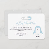 Mignon Petit Manchot Merci (Devant / Derrière)