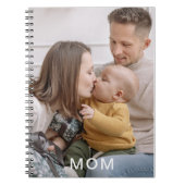 mignon photo personnalisée maman carnet (Devant)
