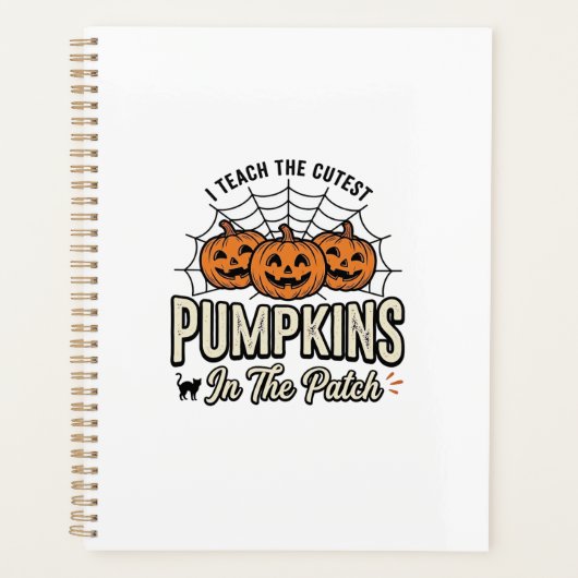 Mignon professeur de citrouille dessin Halloween_1 (Devant)