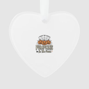 Mignon professeur de citrouille Halloween Design_1