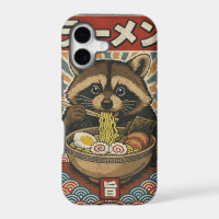 Mignon Rétro Vintage Japonais Slurpant Ramen Raton