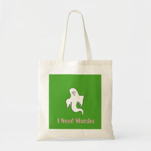Mignon Sac Fourre-Tout Fantôme J'ai Besoin de Matc