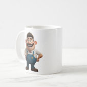 mignon silhouette figure mug (Devant gauche)