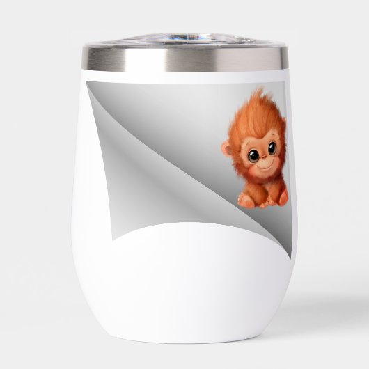 mignon singe sous le patch (Avant)