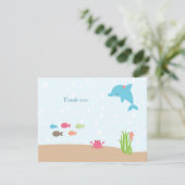 Mignon sous le carte de remerciements de filles de (Debout devant)