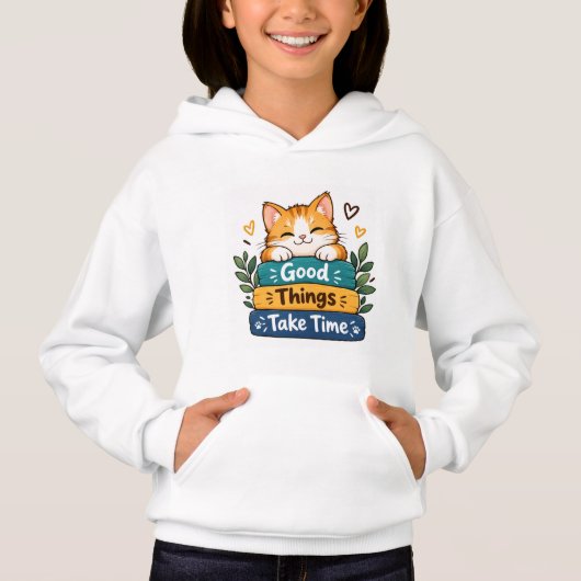 Mignon sweat à capuche (Devant)