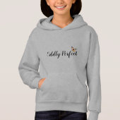 Mignon sweat à capuche papillon imparfaitement par (Devant)
