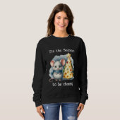 Mignon sweatshirt à la souris (Devant entier)