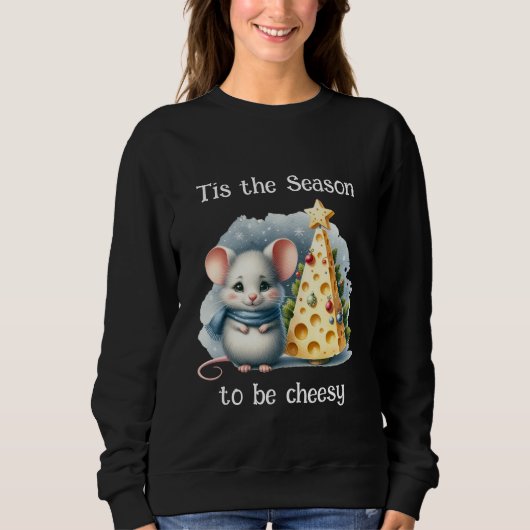 Mignon sweatshirt à la souris (Devant)