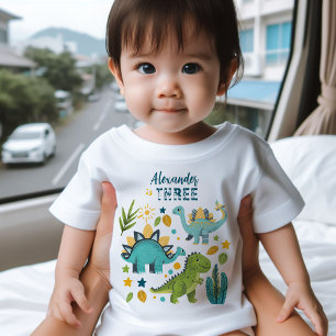 Mignon TRex Nom Dinosaur Toddler T-Shirt