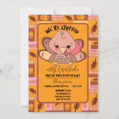 Mignon Turquie Ami Action de grâce Invitation (Devant)