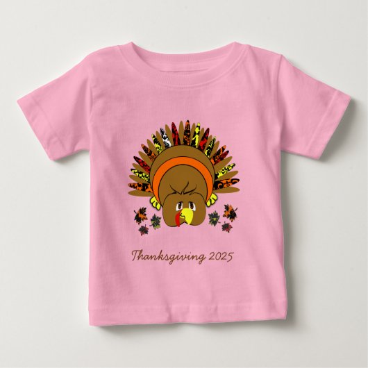 Mignon Turquie Thanksgiving T-shirt femme (Devant)