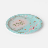 Mignonette Aardbeien Aqua 7 inch bord (Gekanteld)