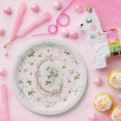 Mignonette Aardbeien Frans Blauw Groot Bord (Feest)